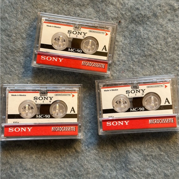 Sony Microcassette Collection Recordable Cassette Tapes - Picture 5 of 7